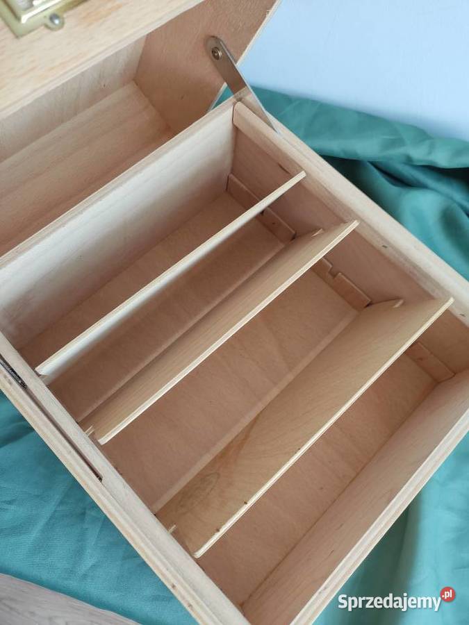 Skrzynka katalogowa drewniana Soennecken