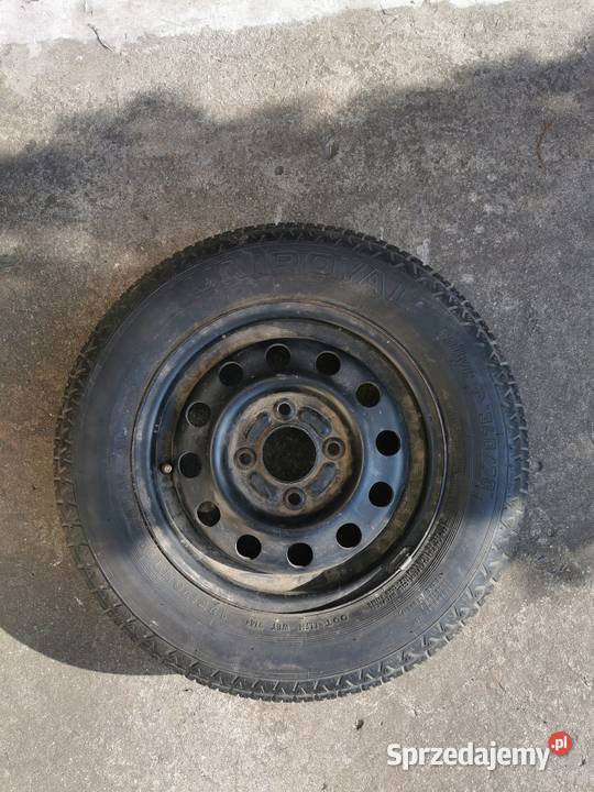 Opony letnie z felgami Ford stalowe mazowieckie Sienno