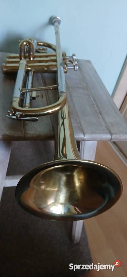 Stara mosiężna trąbka Kraków