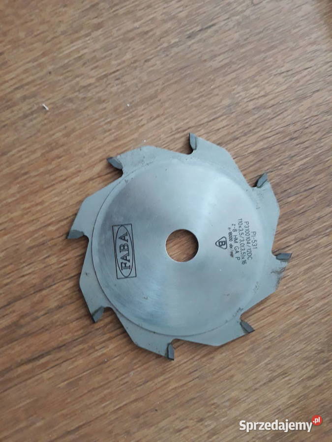 Frezarka leister uszkodzona nowa tarcza Pruszcz Gdański