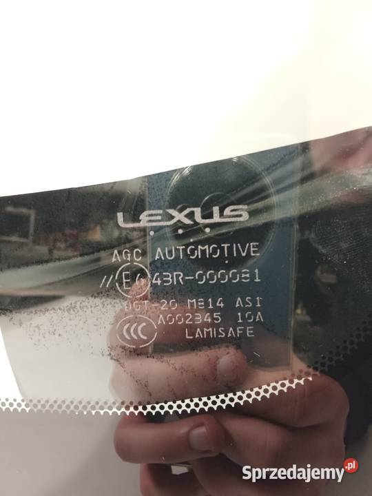 Szyba Przednia Lexus IS 13 Oryginał Ogrzewanie wielkopolskie Bralin