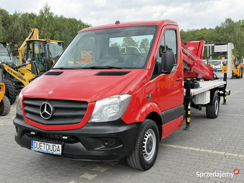 Mercedes Sprinter Zwyżka Podnośnik Koszowy Widełki