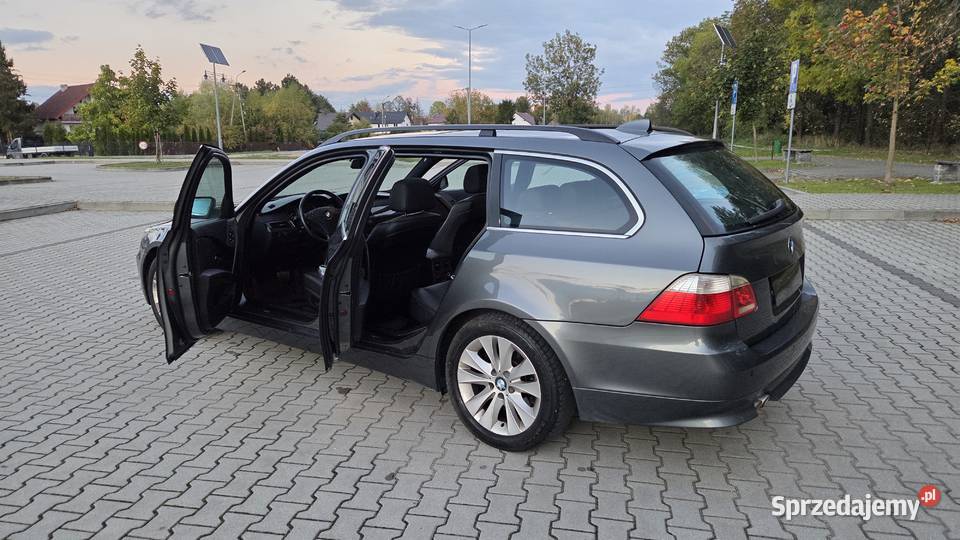 BMW E60 525D SUPER STAN FULL NISKI PRZEBIEG klimatyzacja Gdów