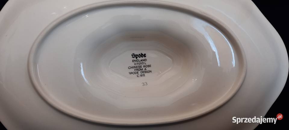 Sosjerka Spode Chinese Rose Chełm