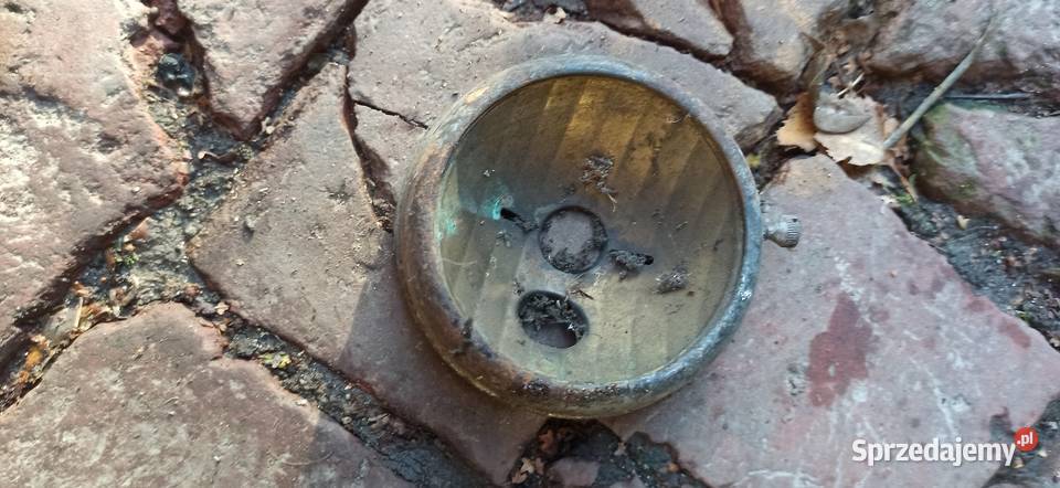 Zabytkowa lampa do roweru