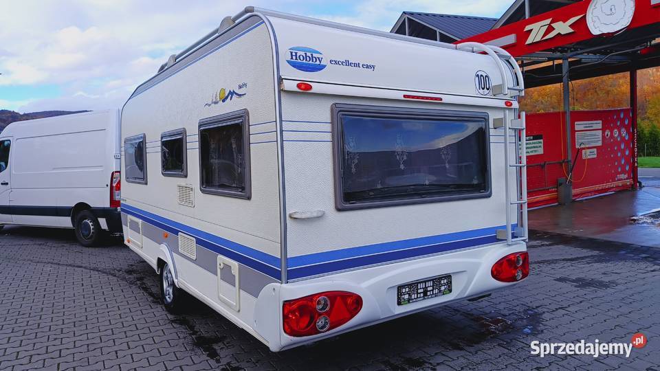 przyczepa kempingowa HOBBY 2003 mover campingowa Hobby Międzybrodzie Bialskie
