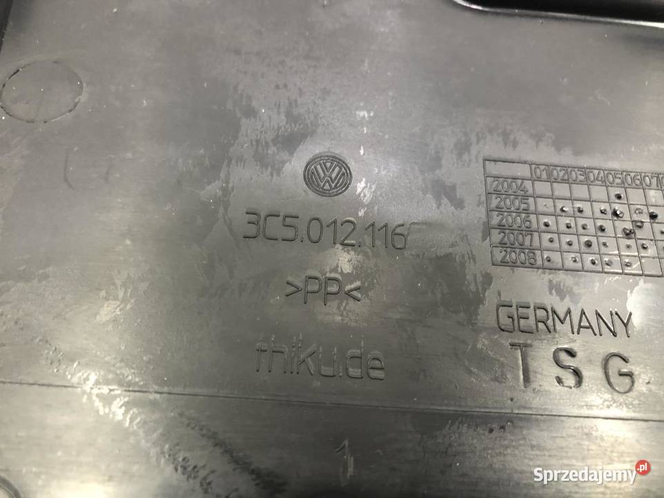 OSŁONA POKRYWA BAGAŻNIKA VW PASSAT B6 3C5012116