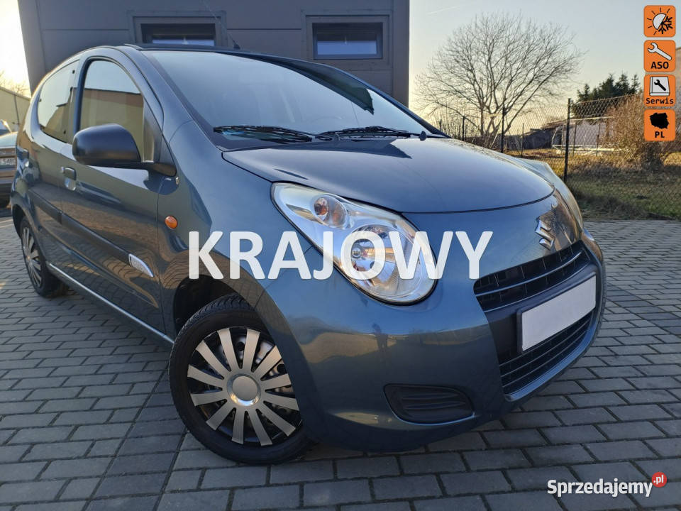 Suzuki Alto 10 benzyna klima bezwypadkowy 2 isofix Chełm Śląski