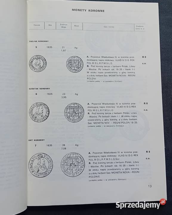 Cz Kamiński J Kurpiewski Katalog monet polskich Pozostałe Koźminek