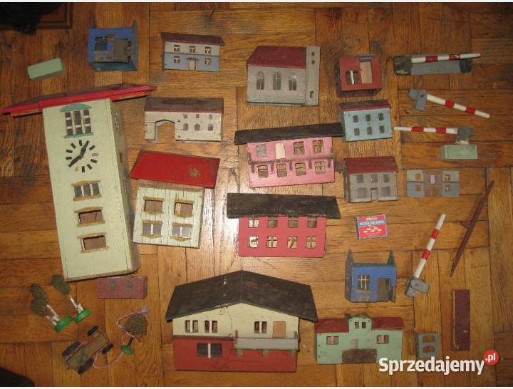 Diorama domki dworce kamienice poł XXw ni Kibri Modelarstwo Grójec