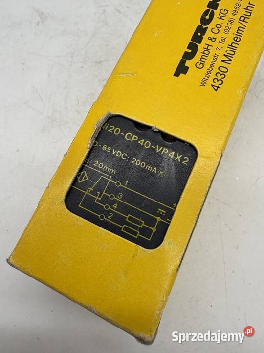 Turck Ni20CP40VP4X2 Czujnik indukcyjny mazowieckie sprzedam
