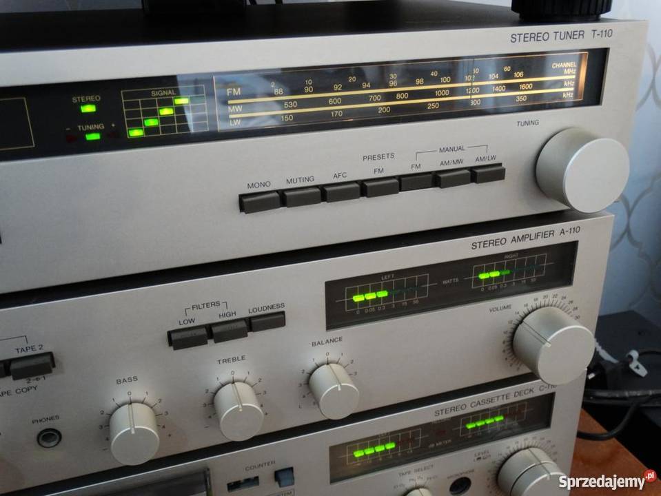 Wieża Blaupunkt z gramofonem sprawna Vintage Jasło