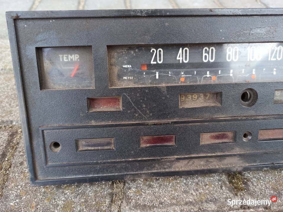Zegary licznik prędkościomierz Fiat 125 p liczniki, zegary sprzedam