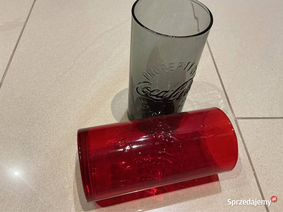 Szklanki Kolekcjonerskie Coca Cola Property Nowa Sól sprzedam