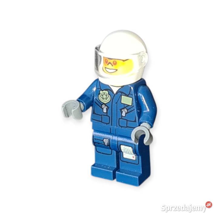 Lego Oryginalna Mini Figurka Pilot Lego Warszawa