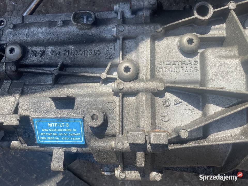 7533818 skrzynia biegów bmw 1 e81 e82 e87 e88 Rok produkcji 2008 Części samochodowe sprzedam