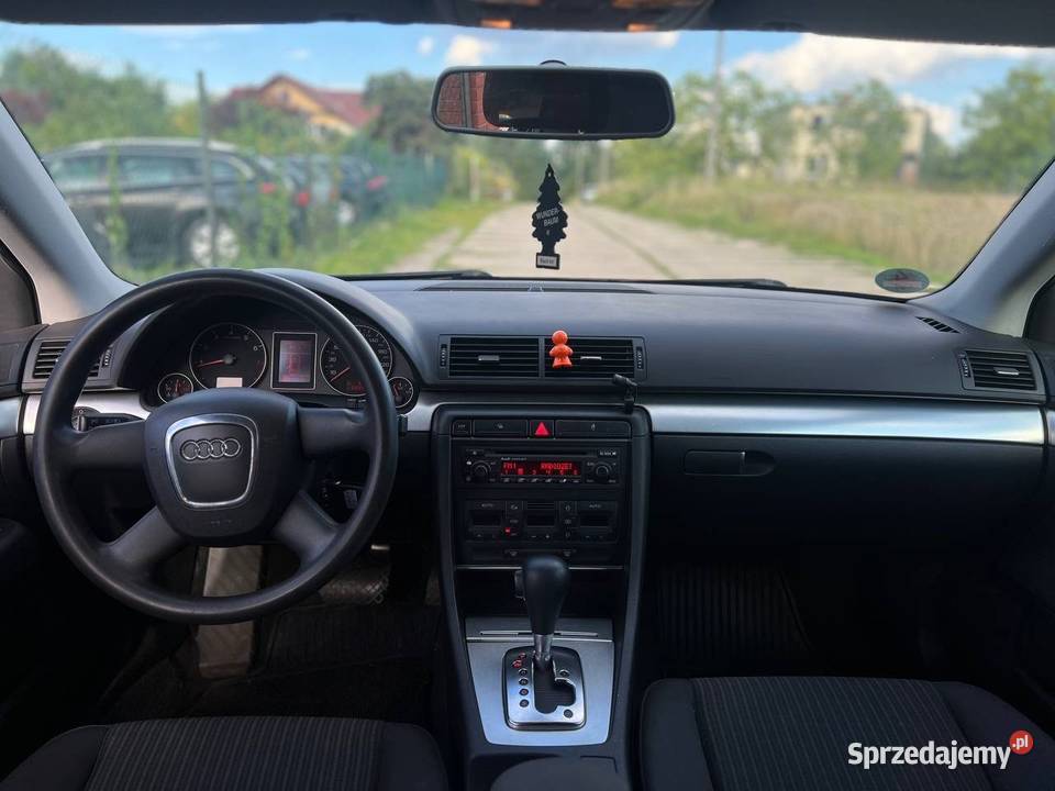 Audi A4 B7 automat Klimatyzacja 2005 czarny Bielsko-Biała