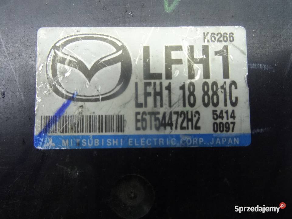 LFH118881C MAZDA 6 STEROWNIK MODUL SILNIKA wielkopolskie Przemęt
