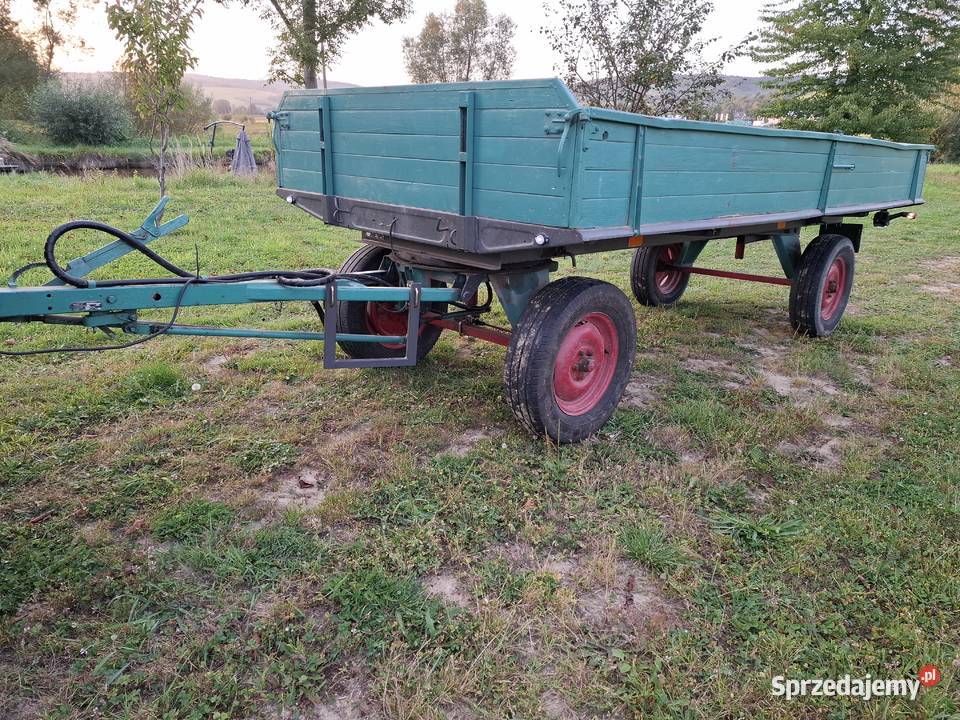 Przyczepa wywrotka rolnicza nieuszkodzony Przyczepy rolnicze podkarpackie Domaradz