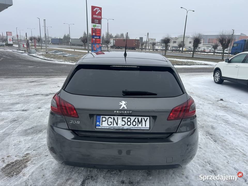 Peugeot 308 style 2020r 12 136koni6 manuall kamera cofania Gniezno