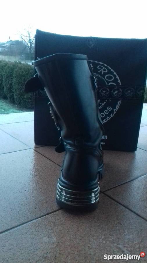 BUTY ROCK ITALI NEGRO 39 Rybnik