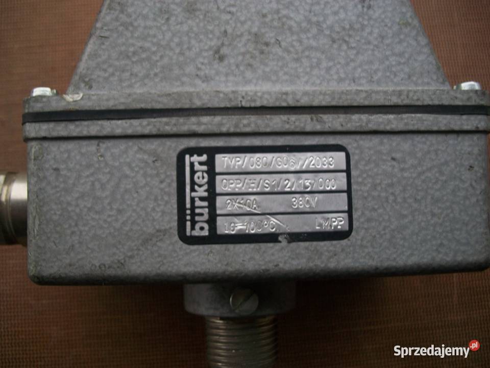Czujnik temperatury Burkert typ080G06V2033 małopolskie Olkusz sprzedam