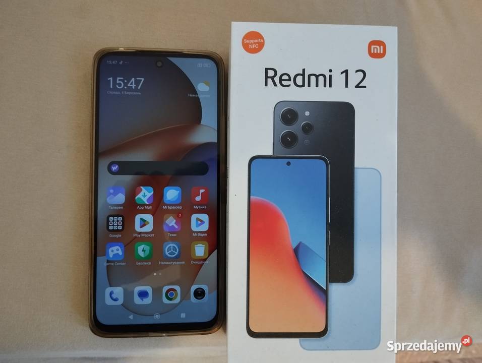 Xiaomi Redmi 12 Ram 8 GB 8 GB Media tek Helio 88 Pszczew