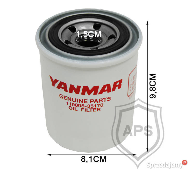 Filtr oleju 11900535170 Złotoryja sprzedam