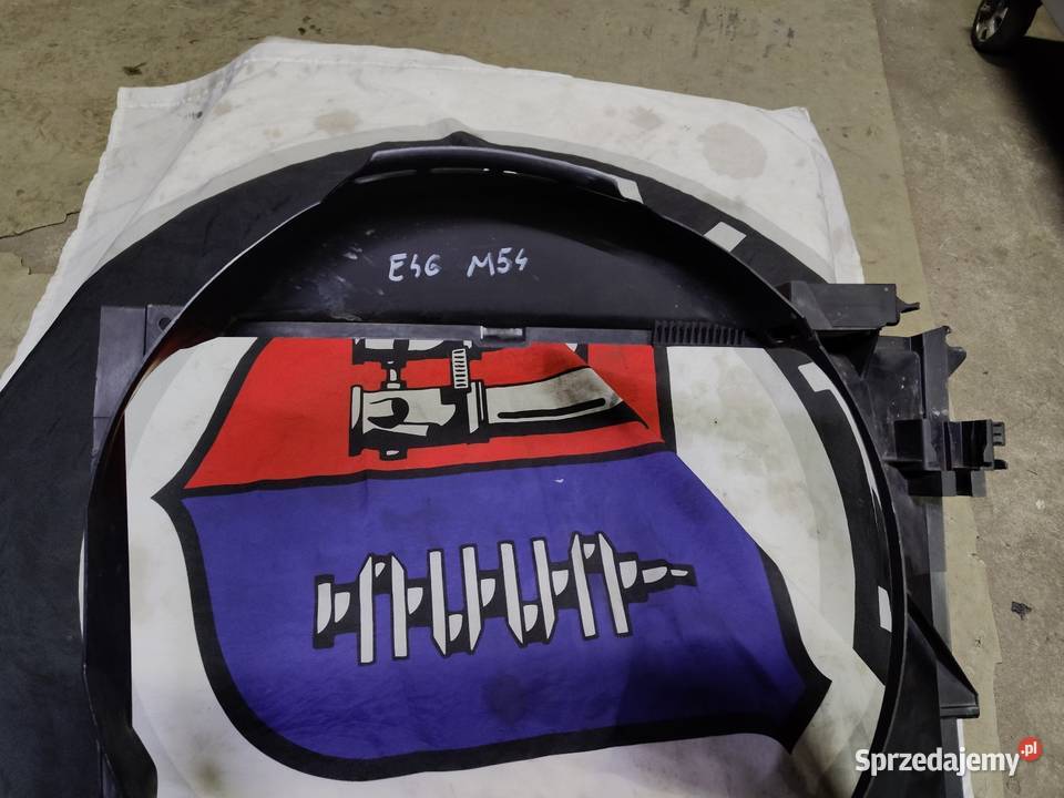 Bmw e46 obudowa wiatraka chłodnicy M52tu M54 Części samochodowe Aleksandrów Łódzki sprzedam
