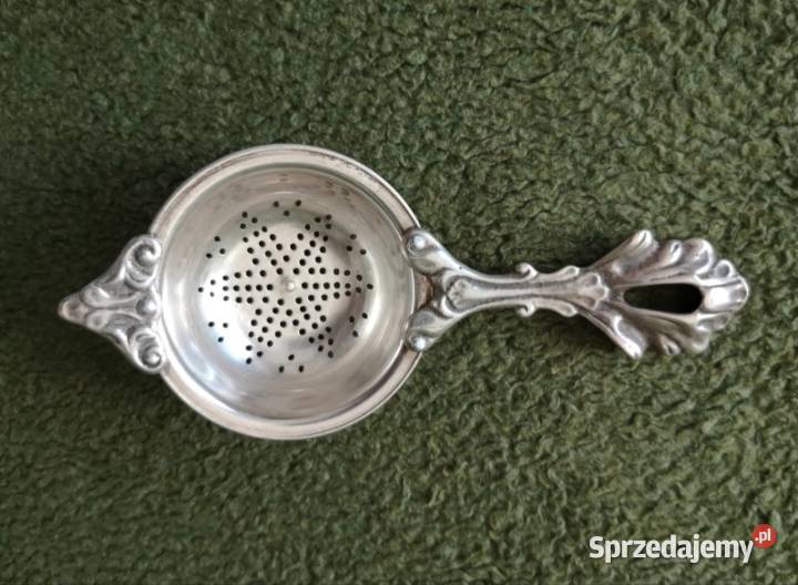 Zgrabne sitko do ziół i herbaty styl neorokokowy Katowice