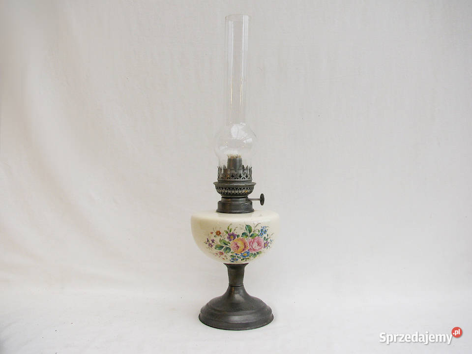 Lampa naftowa Antyk II Antyki, Sztuka, Kolekcje Szczecinek sprzedam