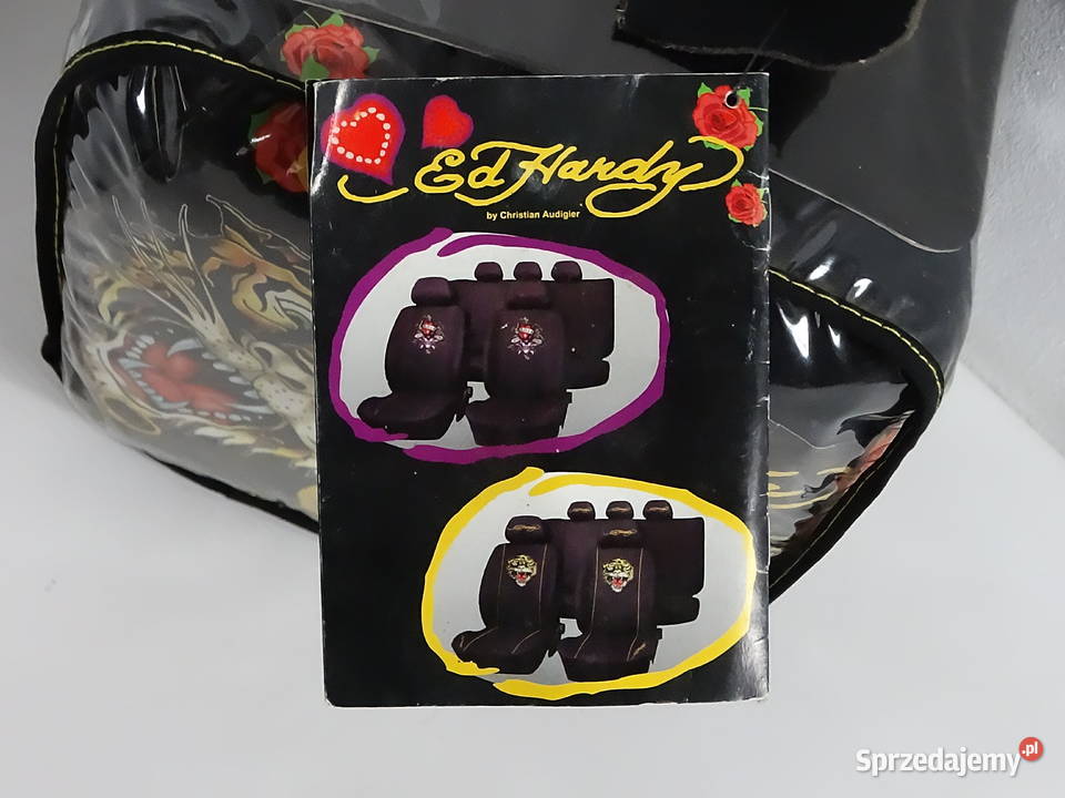 UNIKAT Komplet Pokrowców Samochodowych Ed Hardy Akcesoria samochodowe Biłgoraj
