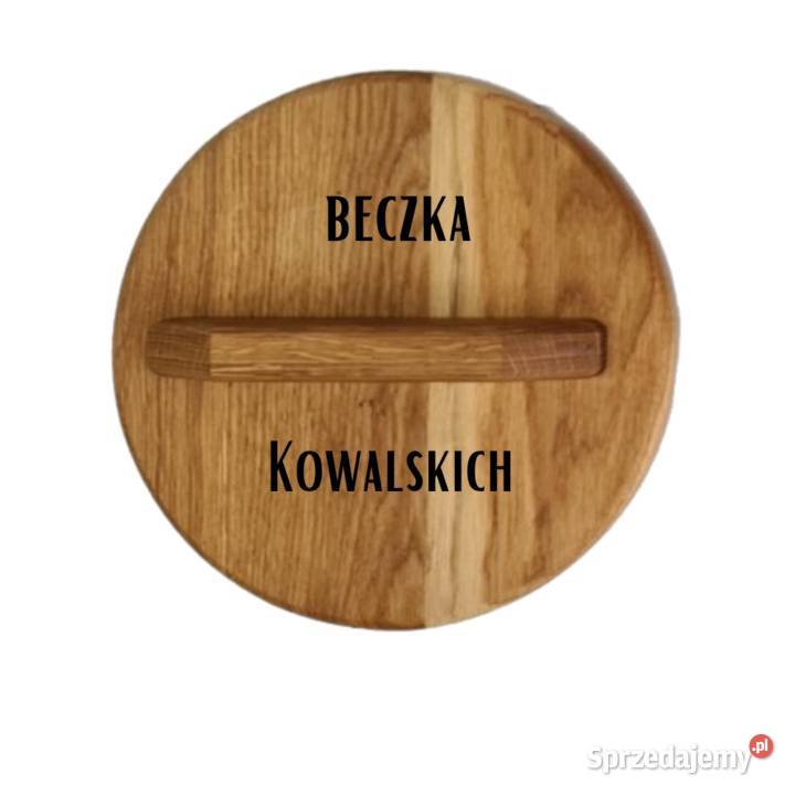 BECZKA DĘBOWA DO KISZENIA OGÓRKÓW KAPUSTY GRAWER Skawina sprzedam