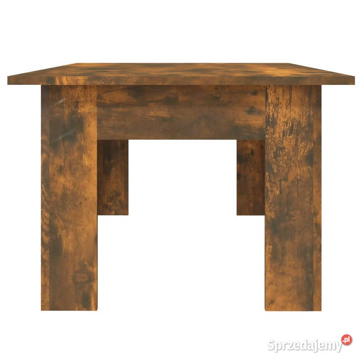 Stolik kawowy przydymiony dąb 100x60x42 WM815426 sprzedam