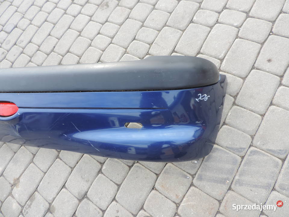 Zderzak tylny tył Peugeot 206 5D EGED małopolskie Nowy Sącz