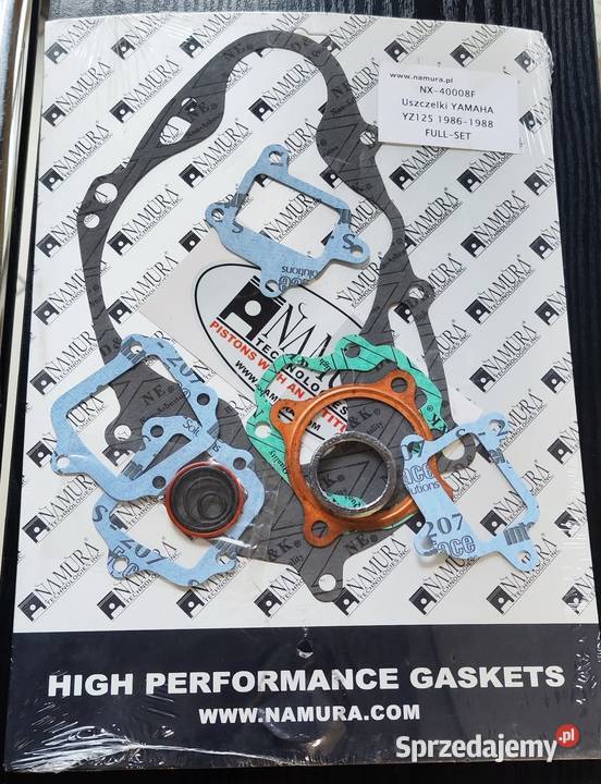 NAMURA KOMPLET USZCZELEK NX40008F YAMAHA YZ 125 Zabrze