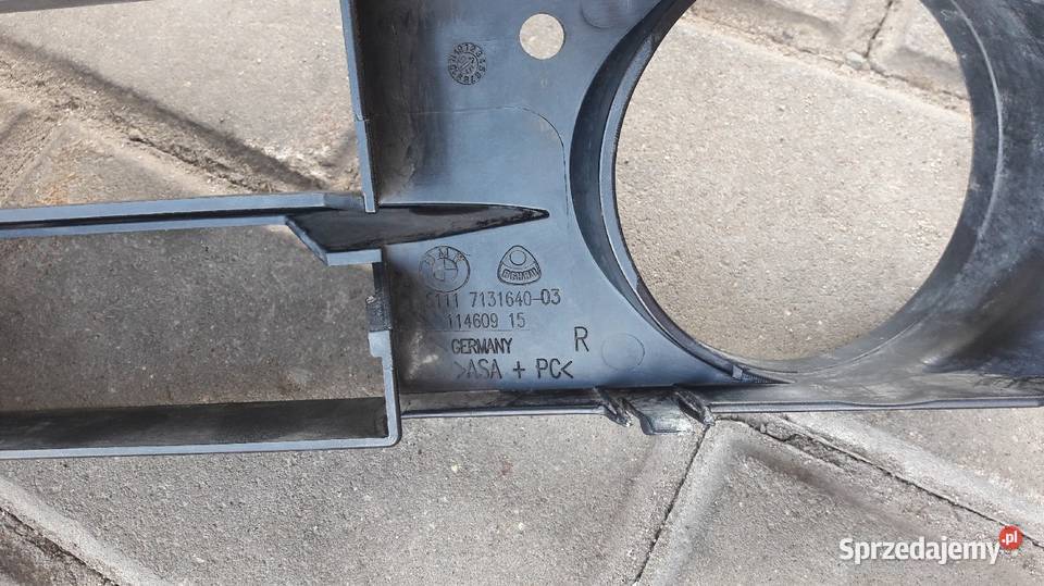 Lewa kratka zaślepka halogenu bmw e60 e61 Zamość sprzedam