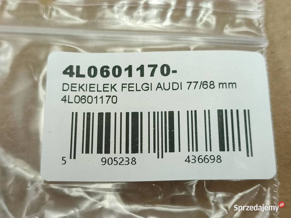 DEKIELEK FELGI AUDI 7768mm 4L0601170