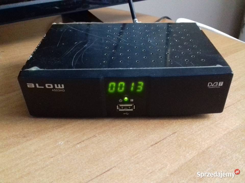 Dekoder TV BLOW DVBT 4503HD HDMI Scart USB RF Pozostałe Bydgoszcz sprzedam