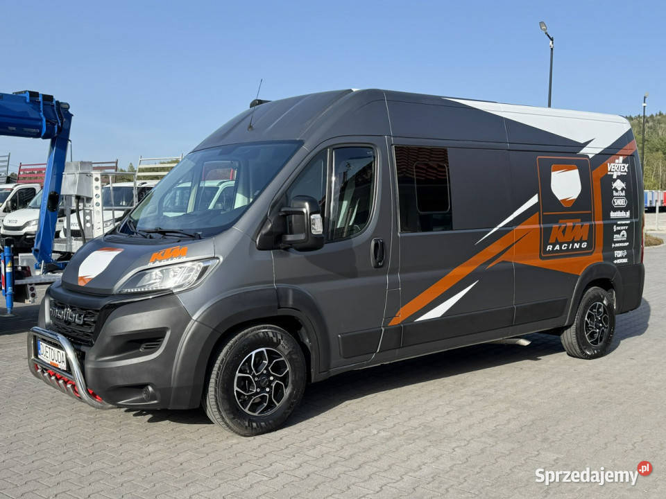 Fiat Ducato 23 150 Doka 6OSÓB Brygadówka Kamper elektryczne lusterka Widełki