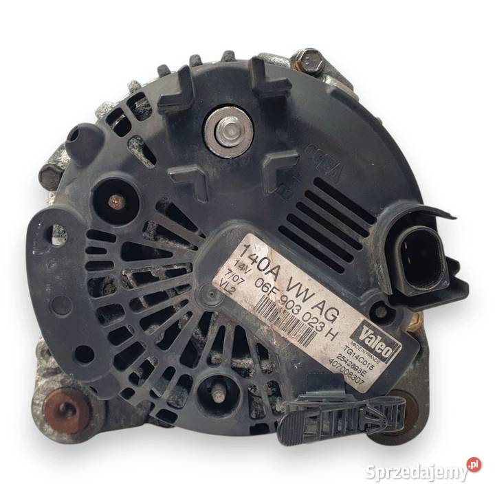 ALTERNATOR Audi A4 B6 19 TDI 140A Valeo Układ elektryczny silnika Chełm