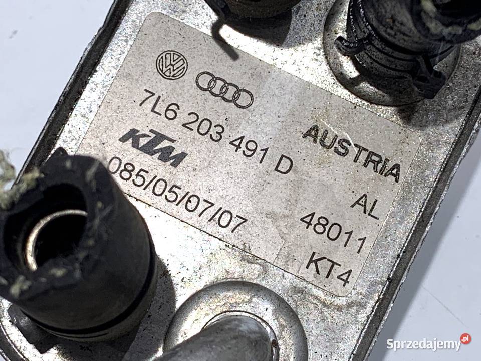 CHŁODNICZKA OLEJU AUDI Q7 4L 7L6203491D 30 233