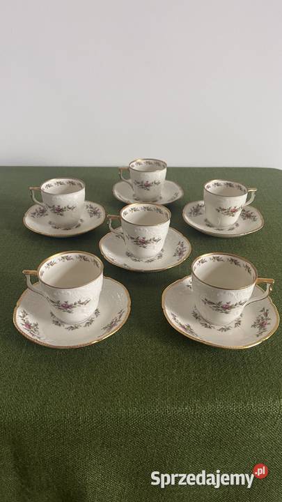 Filiżanki Rosenthal Classic Rose 6 sztuk Piękny Nowy Sącz sprzedam