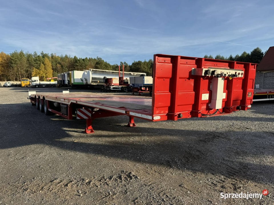 niskopodwoziowa Faymonville Niskopodłogowa Faymonville Przyczepy i naczepy Widełki