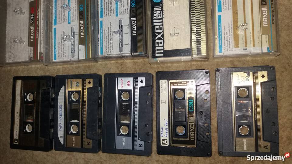 kasety tdk fuji maxell sony thats denon magnex Radomsko