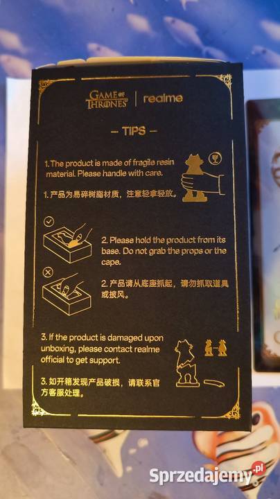 Figurka Gra o Tron Realme limitowana edycja 2025 Zawory