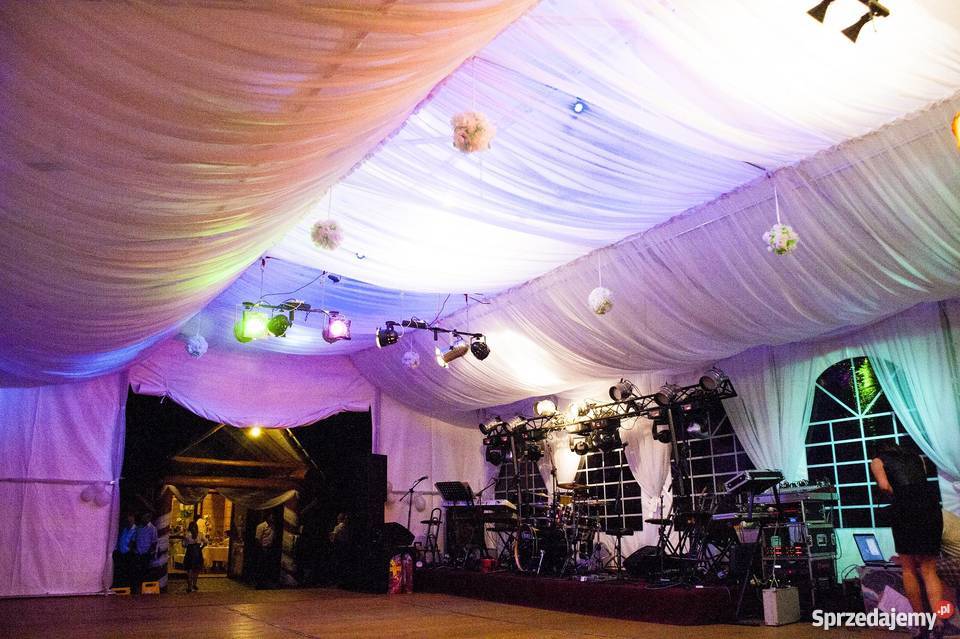 Wynajem namiotów weselnych plenerowych MIELEC