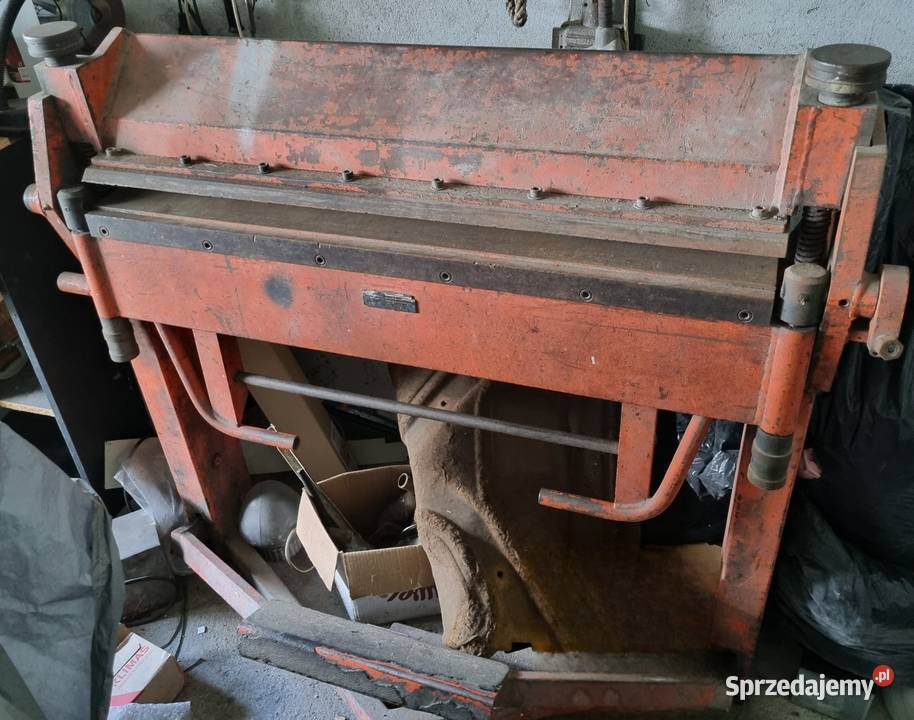 Giętarka Heisteel 1020x20 mm zaginarka do blachy Lubraniec sprzedam