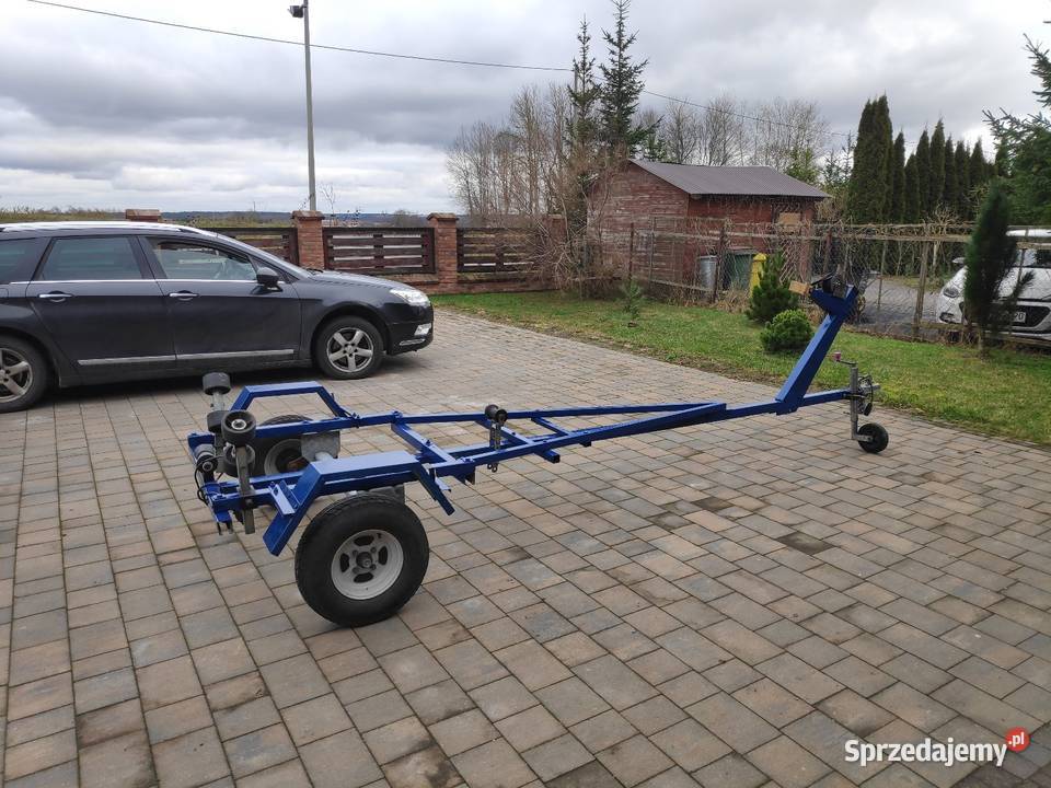 Przyczepa podłodziowa uchylna 4 m 550 dmc Ełk