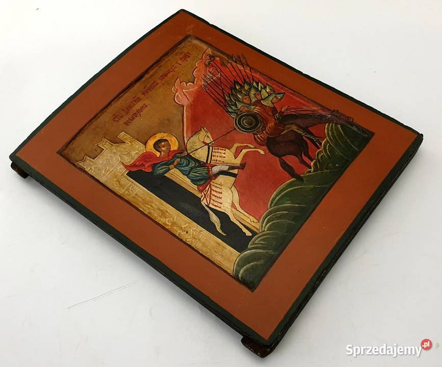 Ikona Święty Dymitr z Tesaloniki 0232 Warszawa